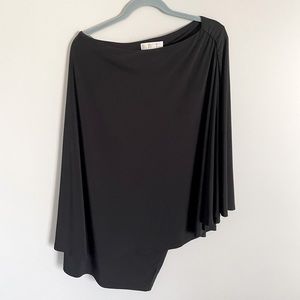 Michael Kors black one shoulder dress size M